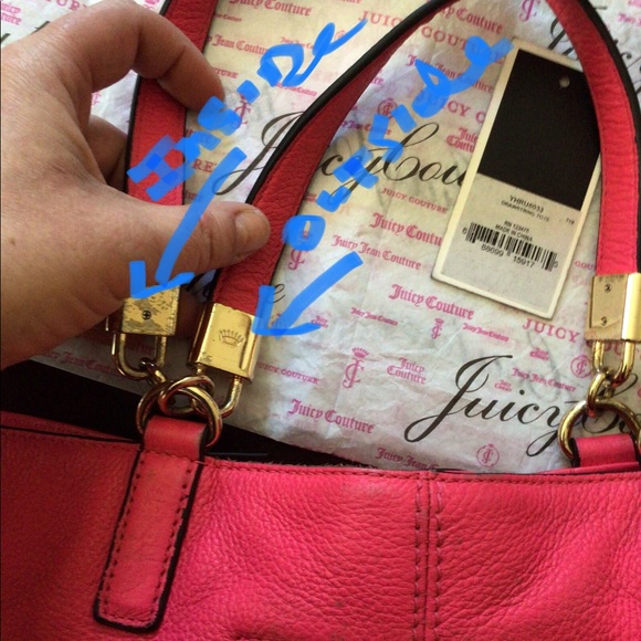 Juicy black label Hot pink Robertson tote - Picture 2 of 12